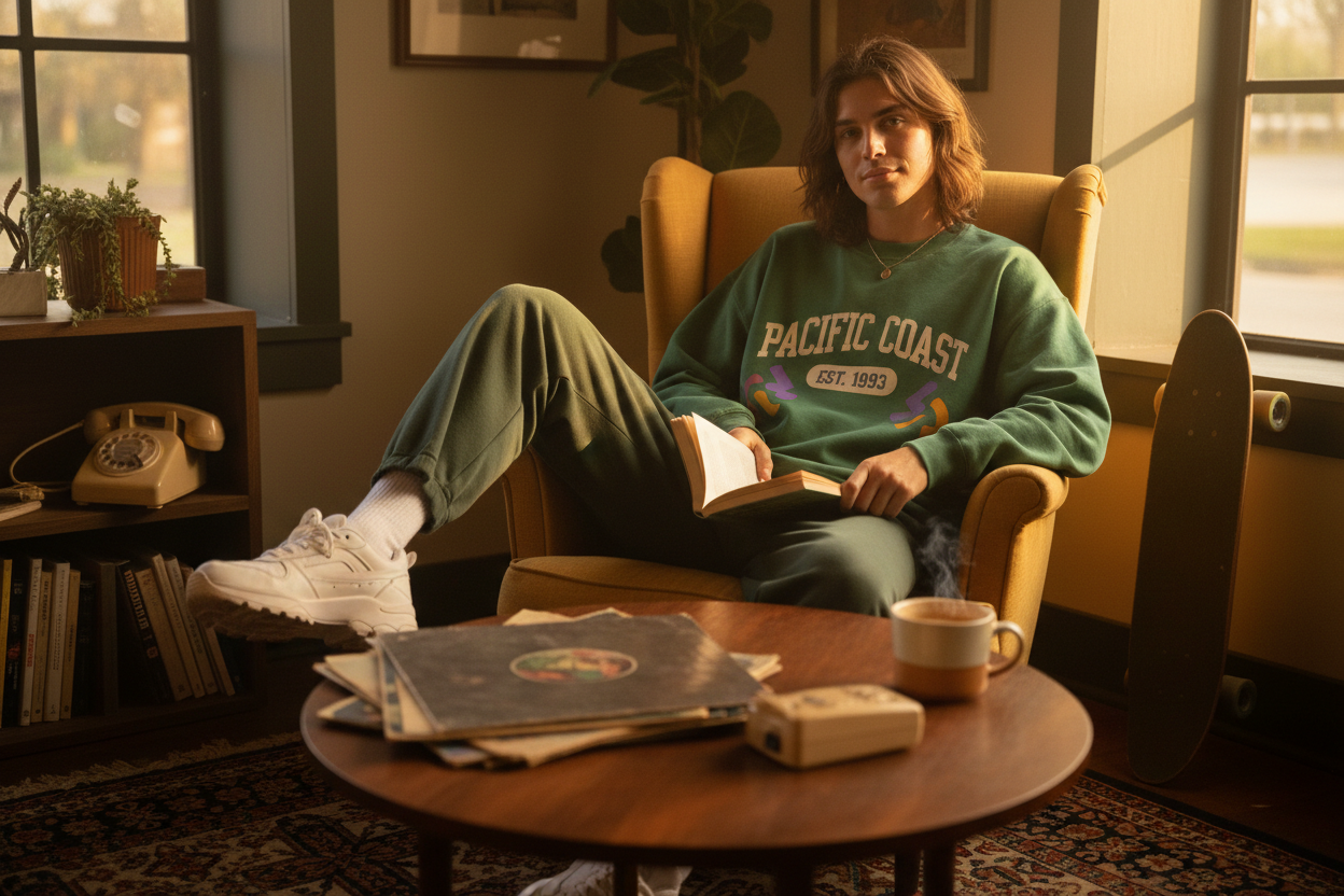 Vintage Sweatshirt Lifestyle