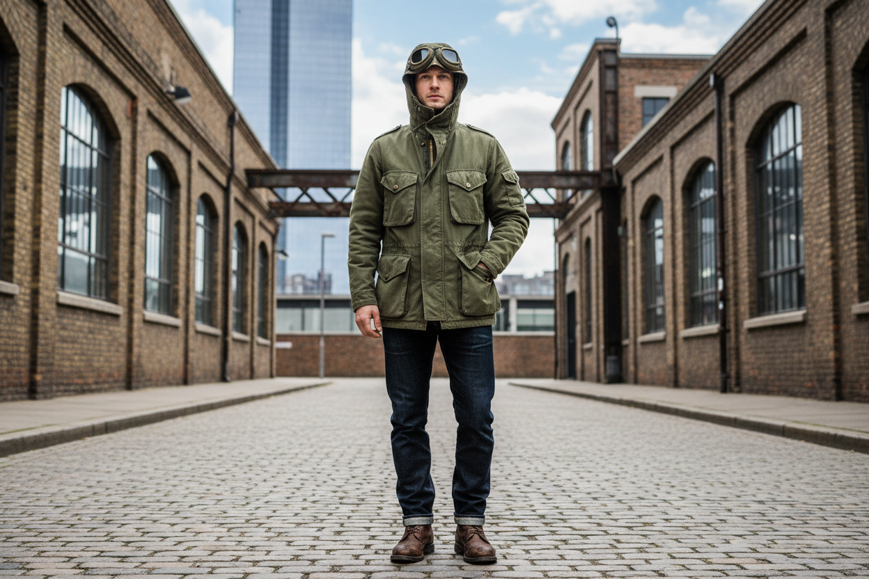 Vintage CP Company Jacket Lifestyle