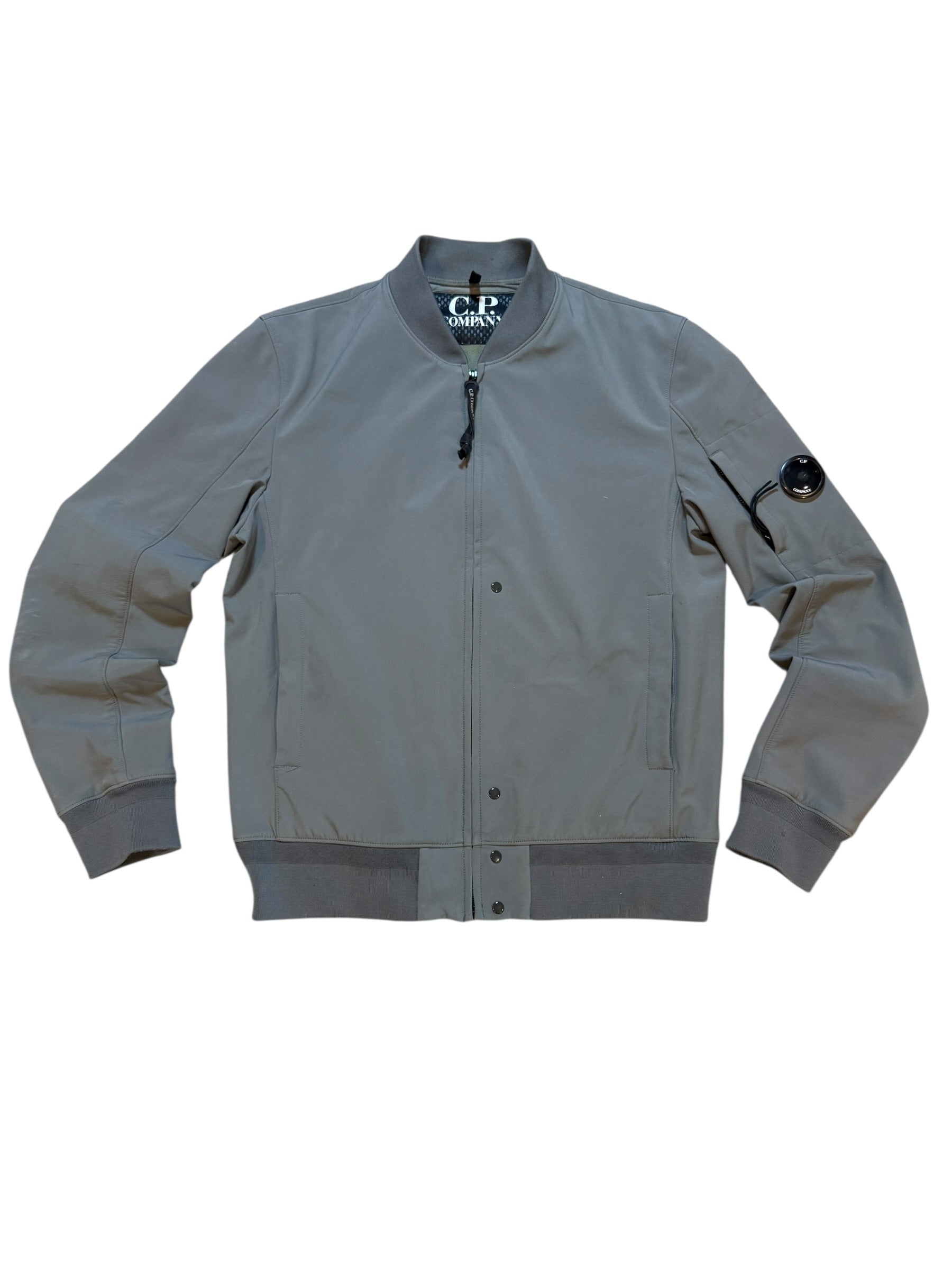 C.P. Company Shell Bomber Jacket - Grey - Size M