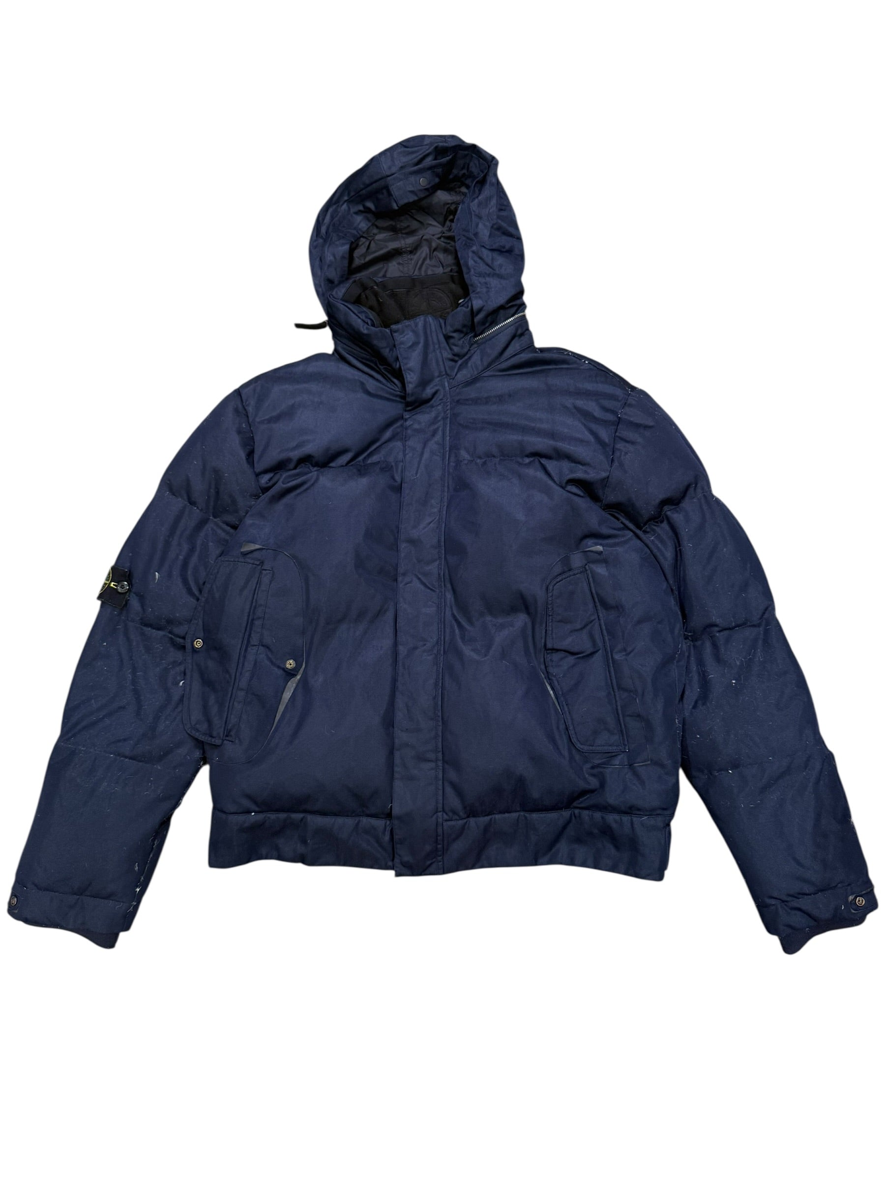 Stone Island 2009 Down Puffer Jacket - Navy - Size XL