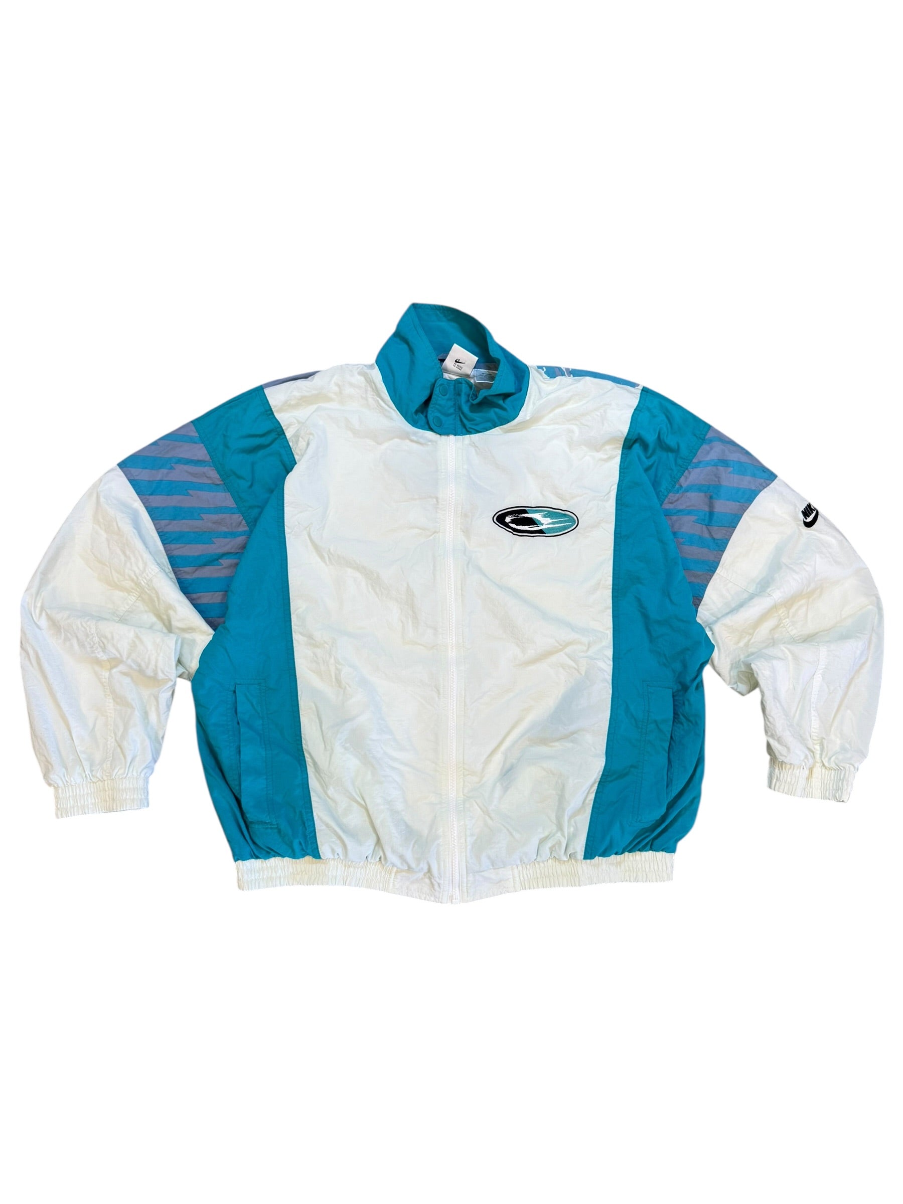 Nike Challenge Windbreaker White Blue - Mix - Size XL