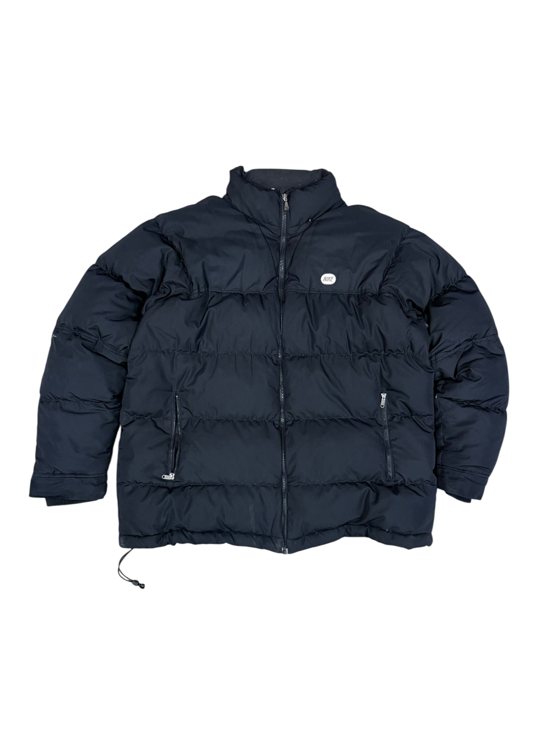 Nike Down Puffer Jacket - Black - Size XL
