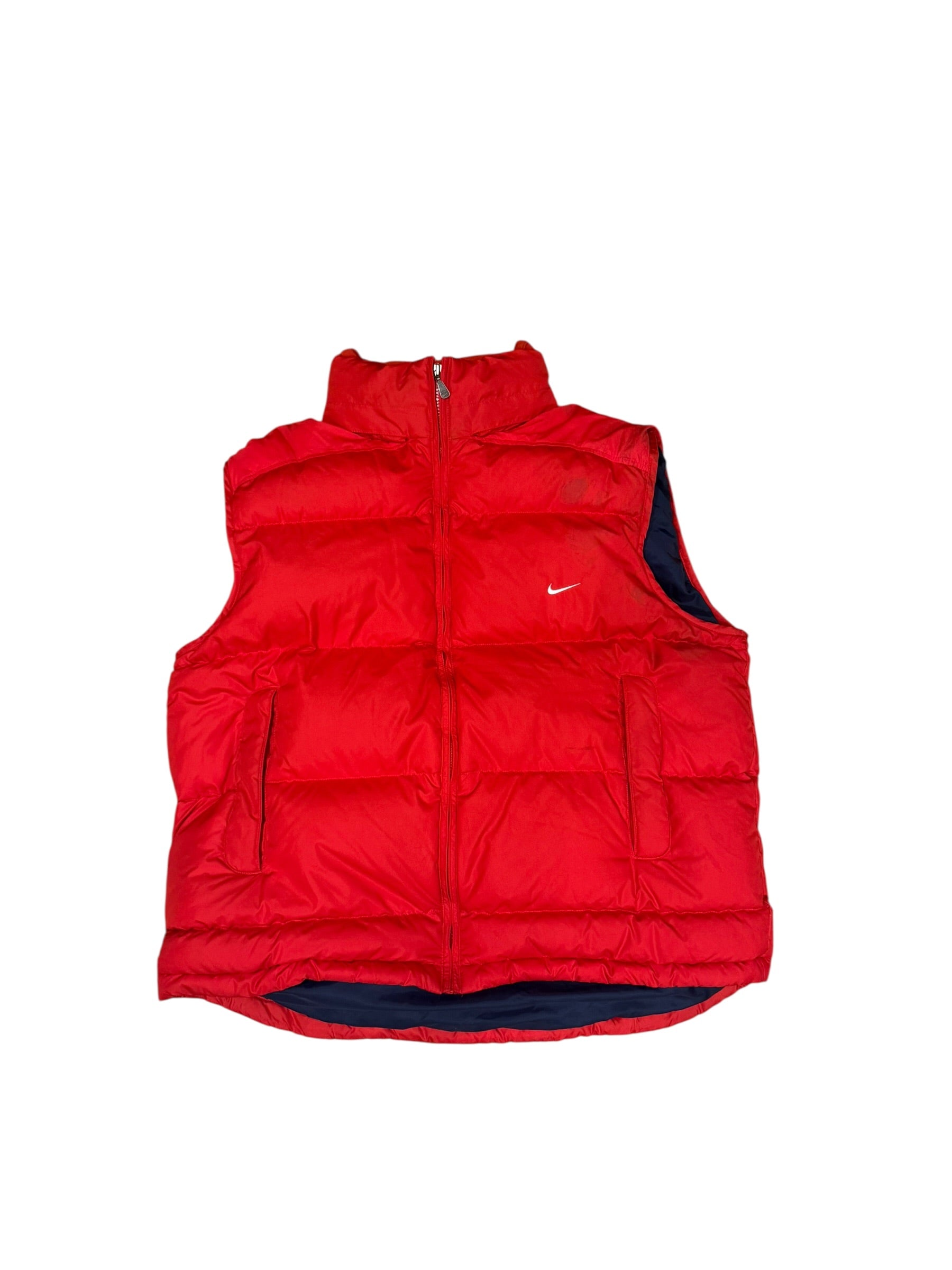 Nike Down Gilet - Red - Size XL