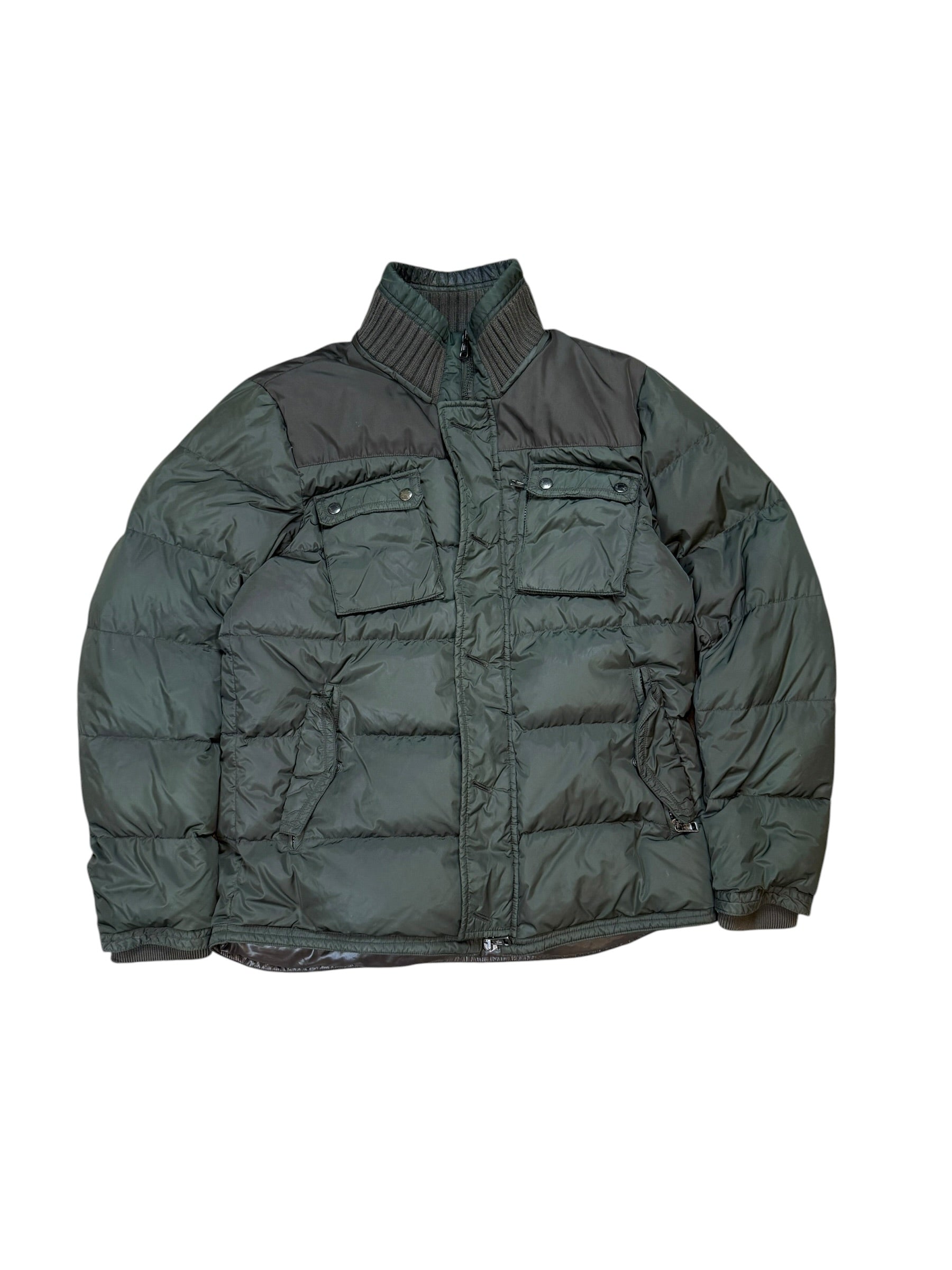 Moncler Utility Puffer Jacket - Khaki - Size L