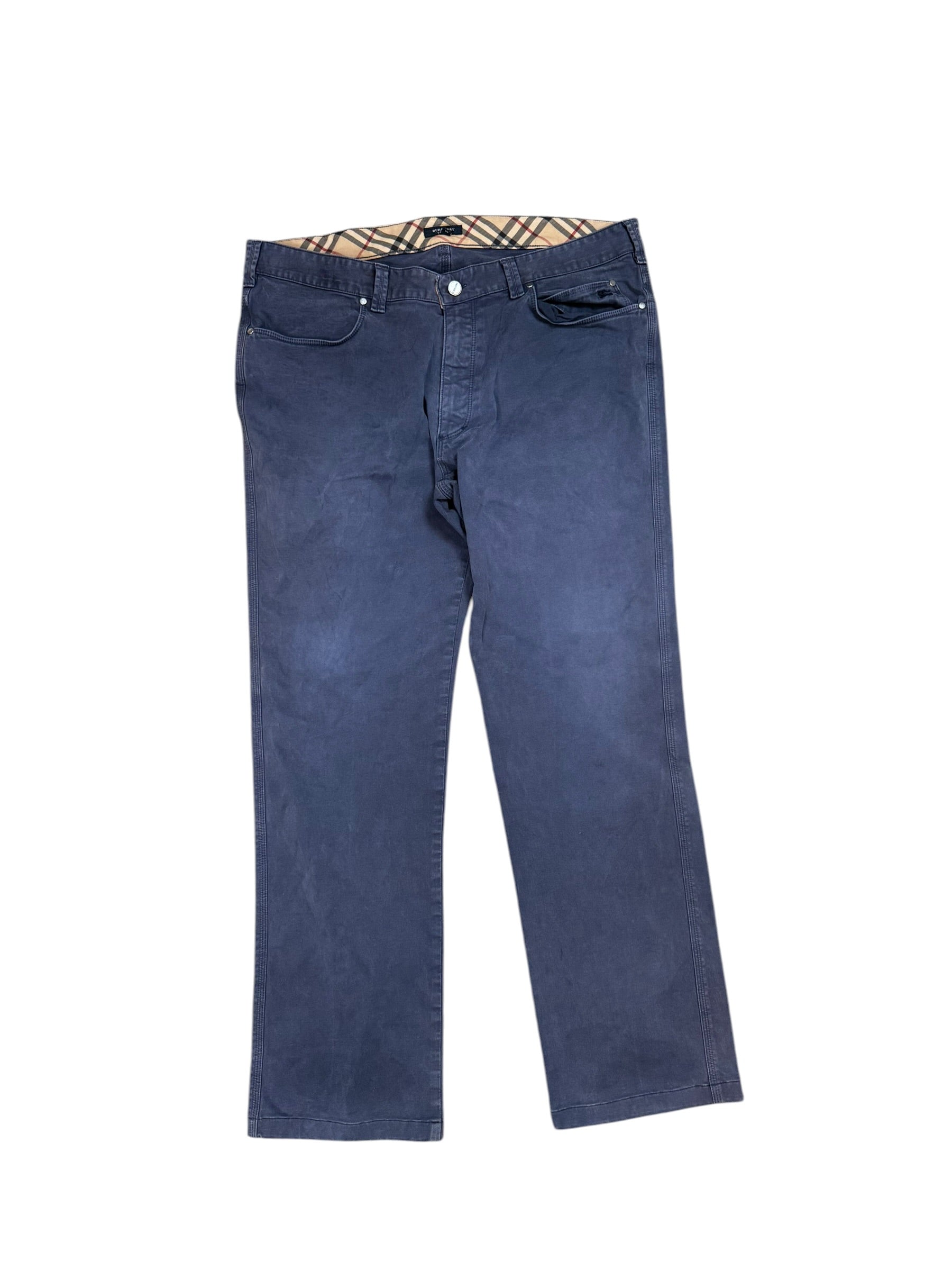 Burberry Trousers - Navy - W36