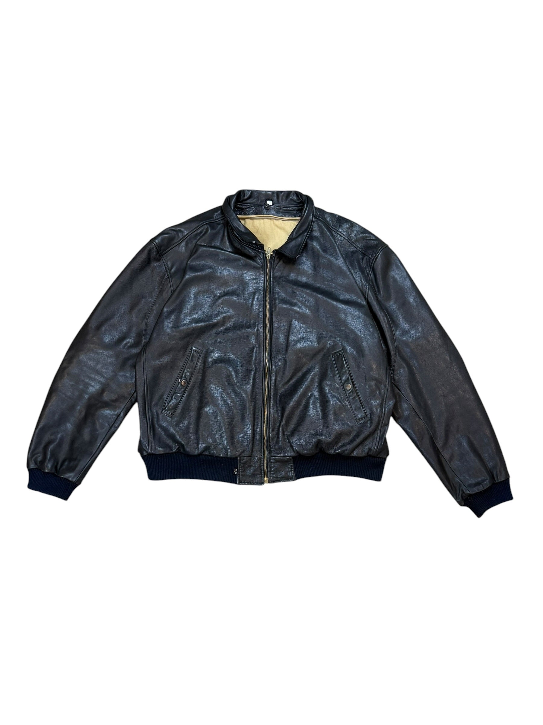 Levi’s 90s Leather Jacket - Black - Size L