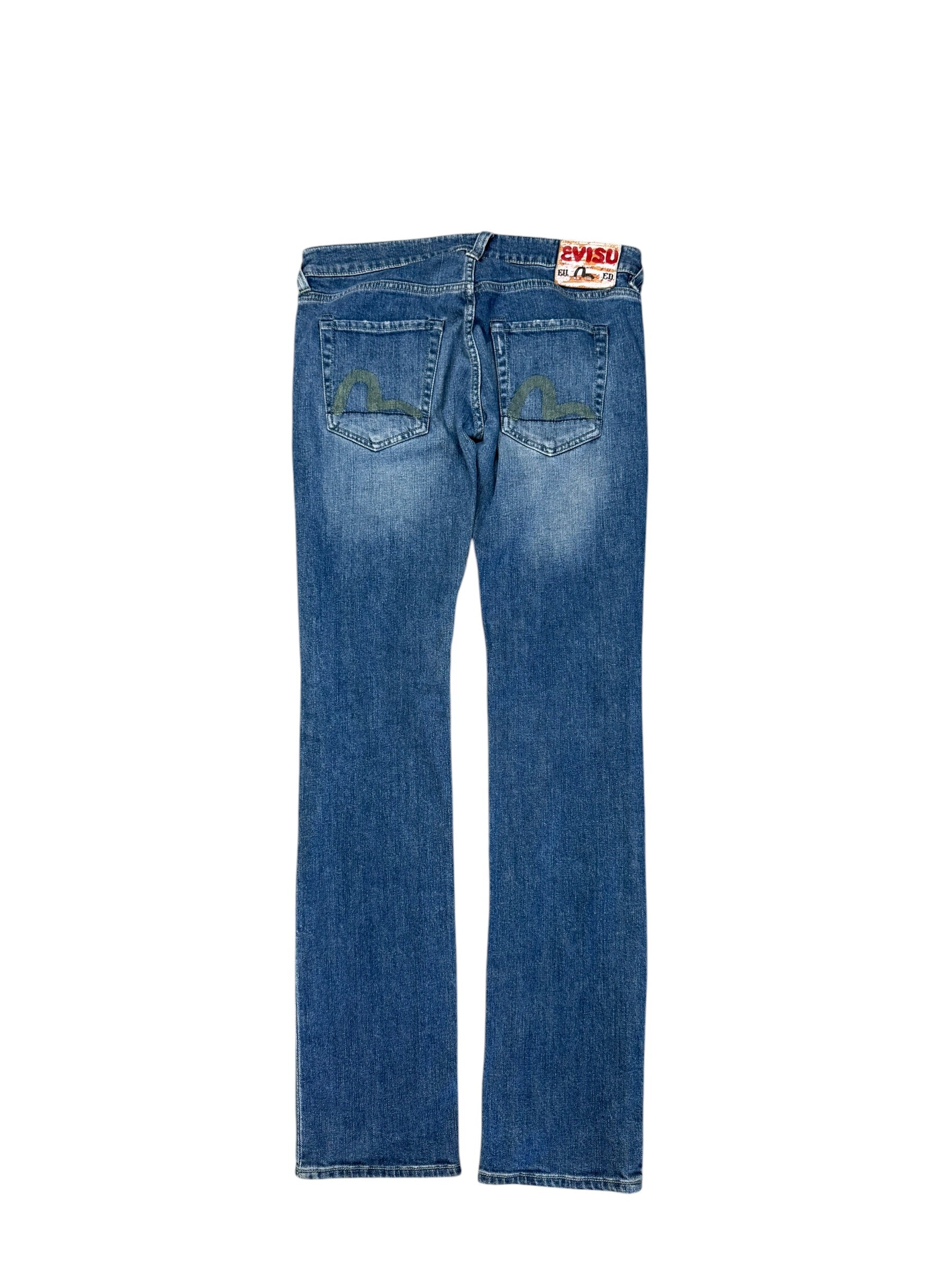 Evisu Vintage 2000s Japanese Jeans - Navy - W32