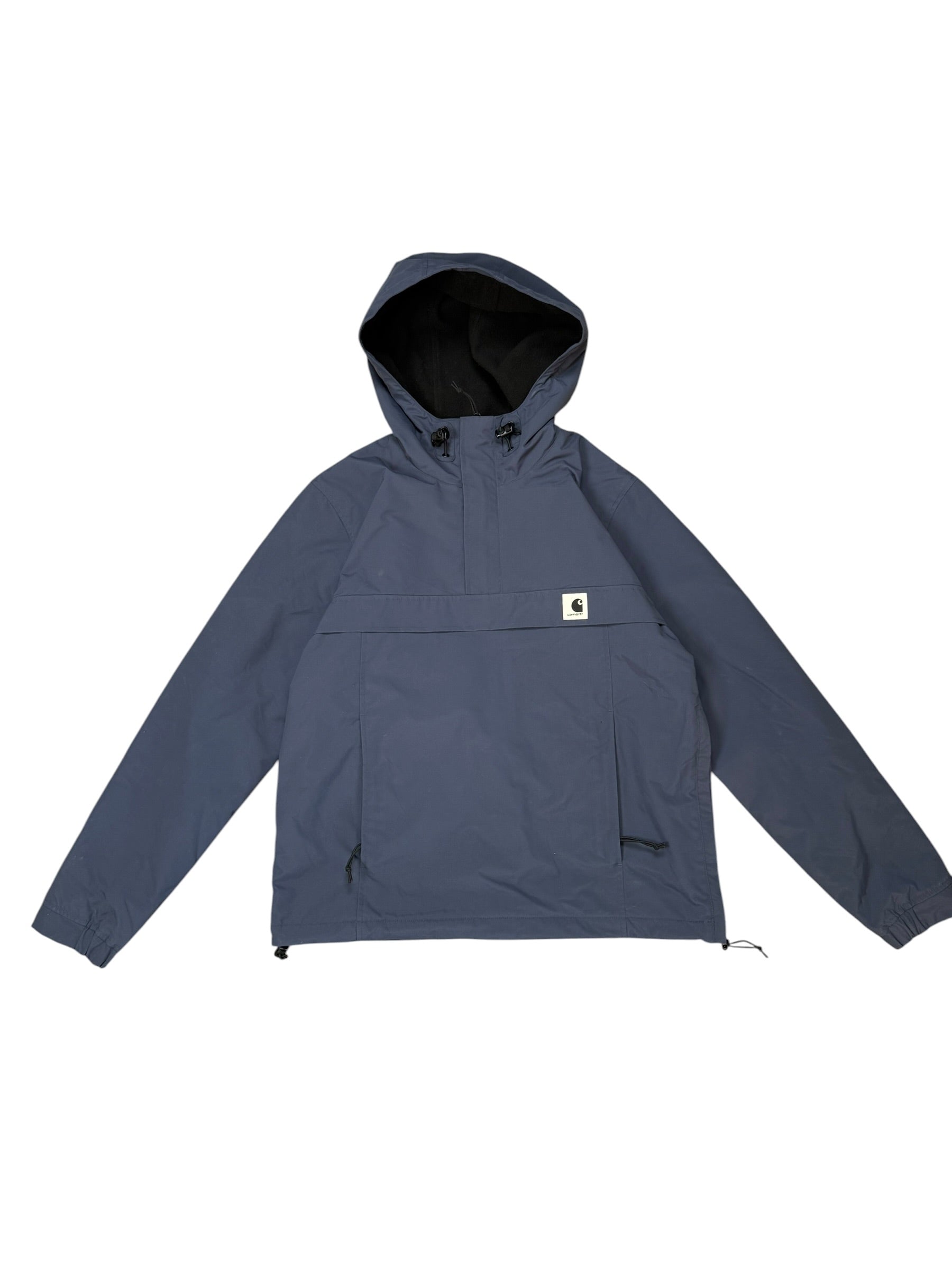 Carhartt Summer Fleeced Smock Rain Jacket - Navy - Size M