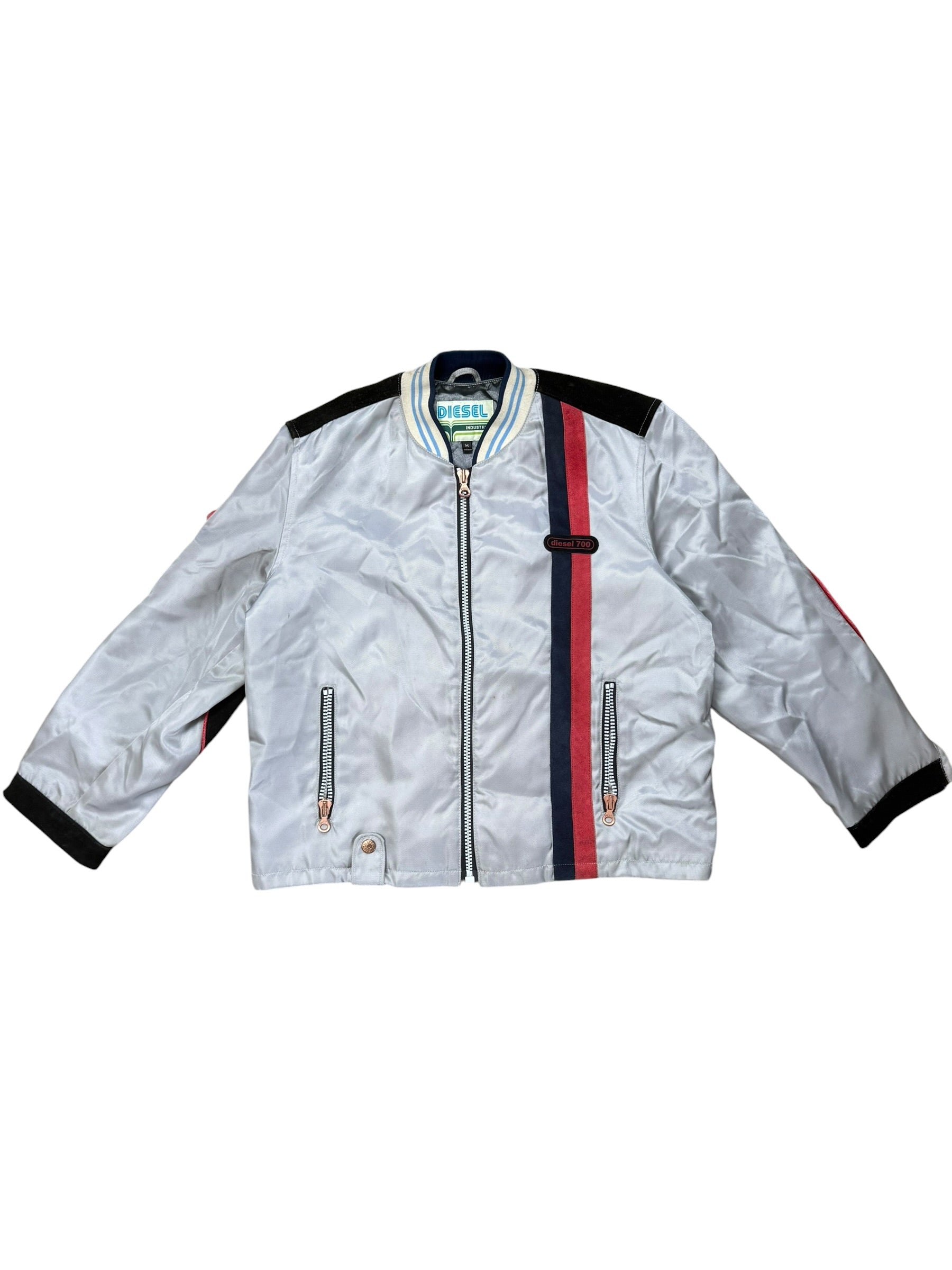 Diesel 90s Bomber Jacket M Grey