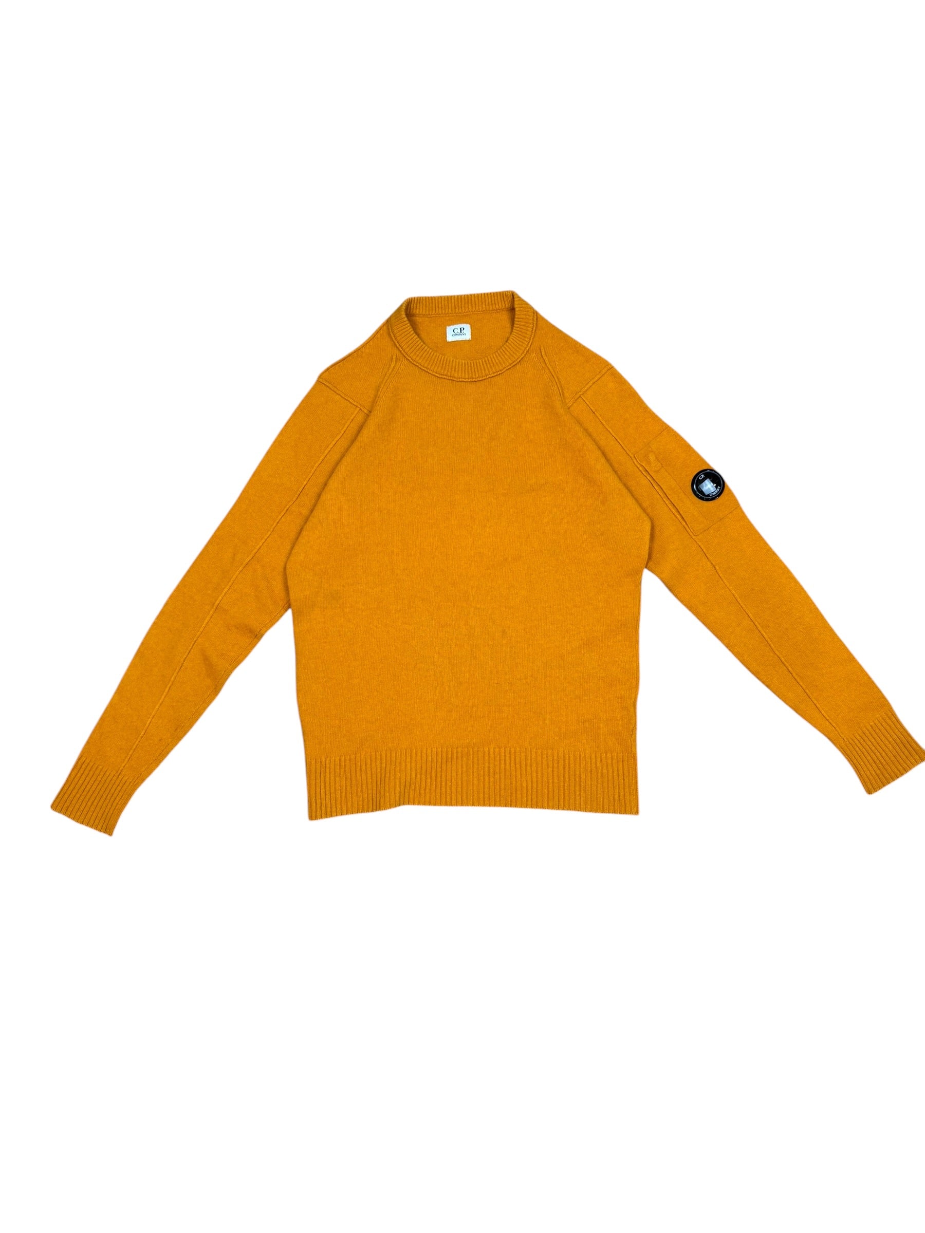 C.P.Company Lana Wool Knitted Jumper L Orange