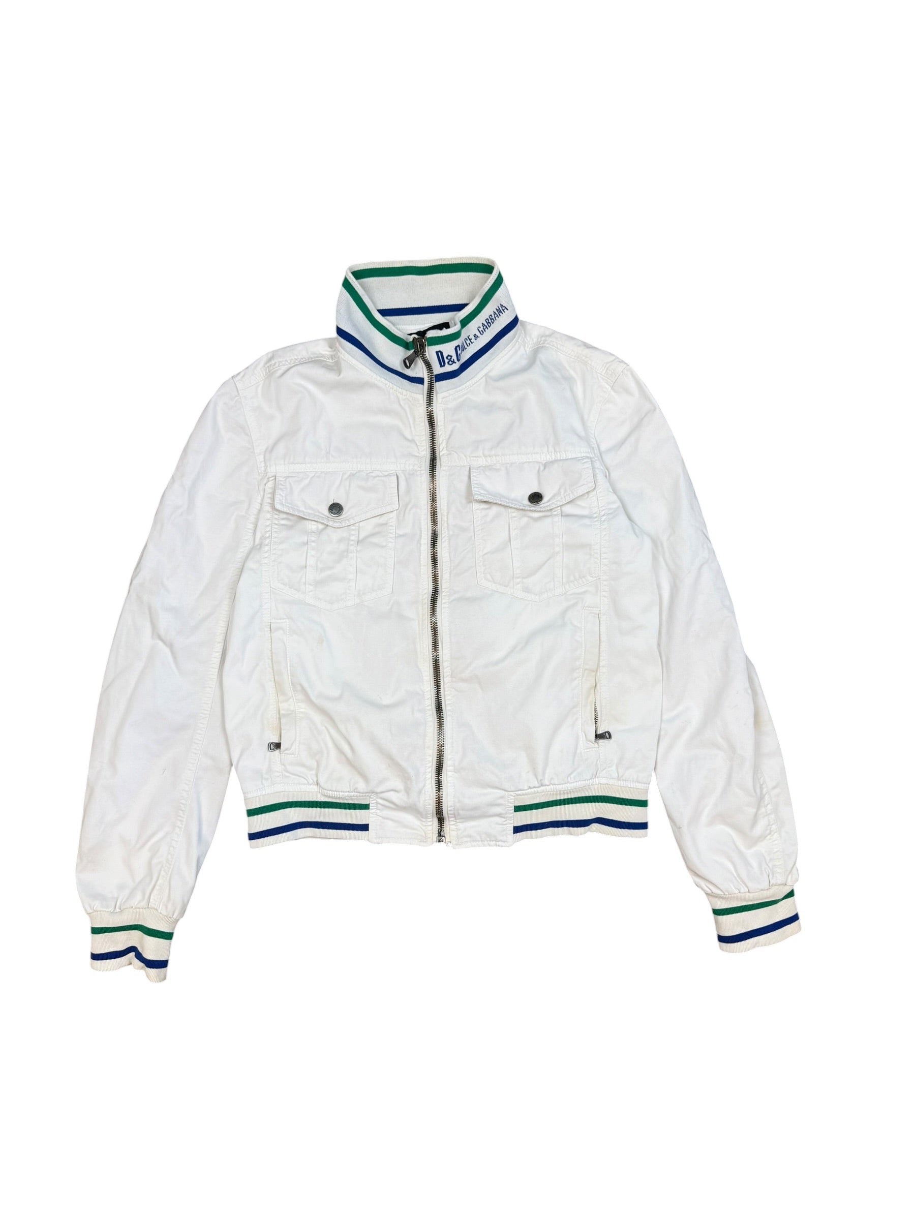 Dolce & Gabbana 2000s Nylon Jacket S White