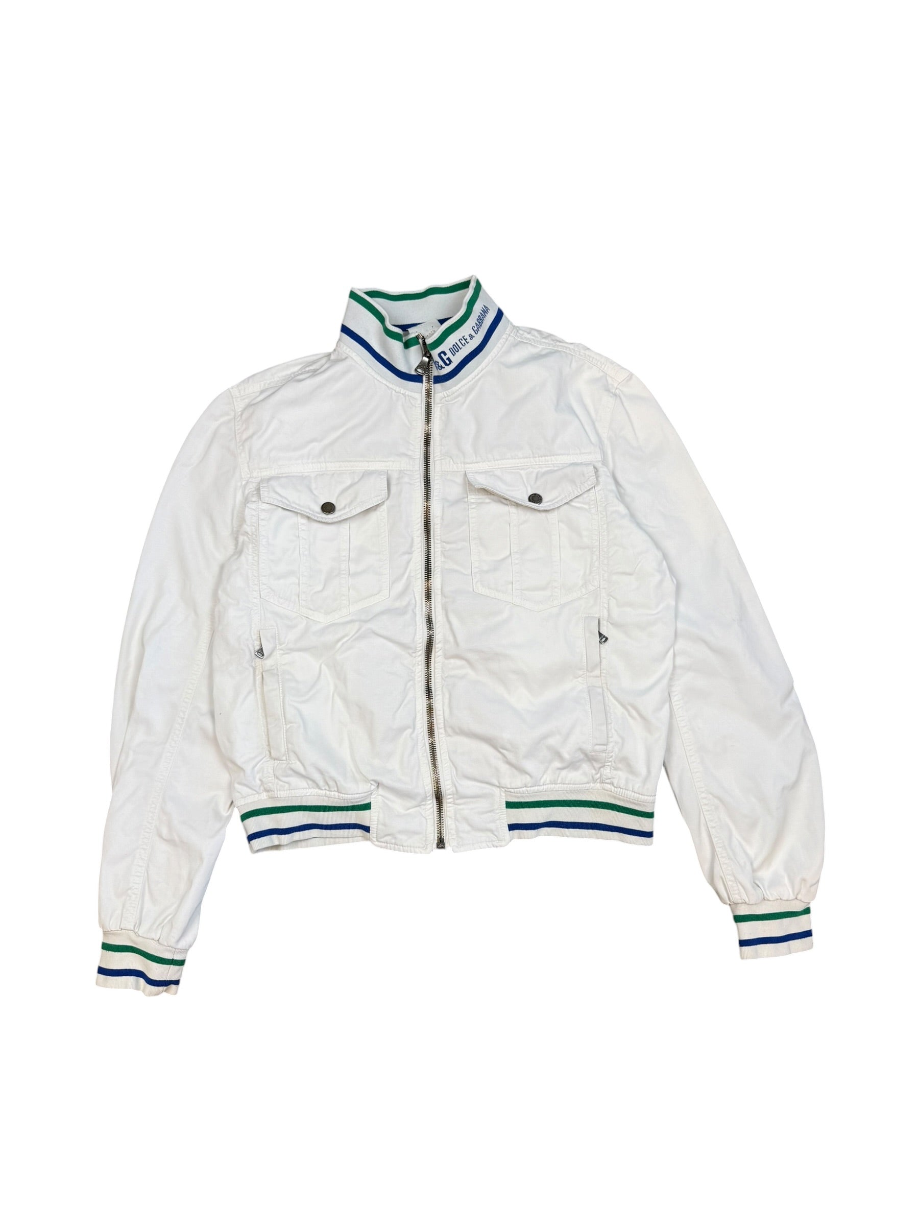 Dolce & Gabbana 2000s Nylon Jacket M White