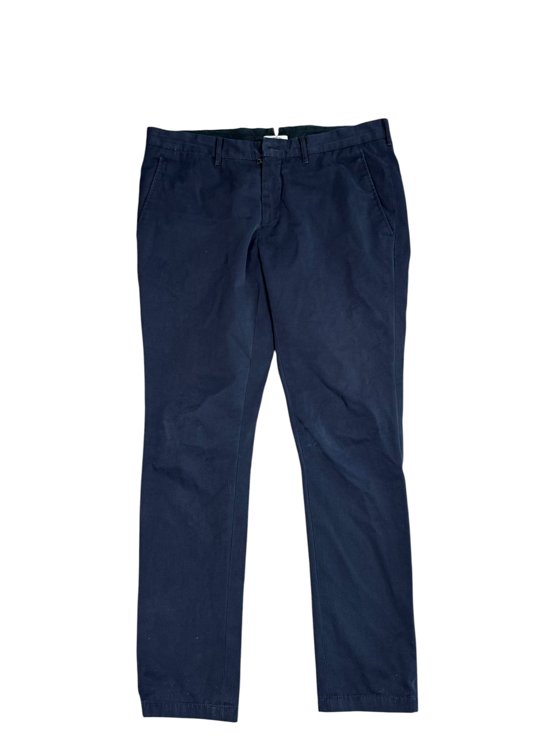 Prada Trousers W36 Navy