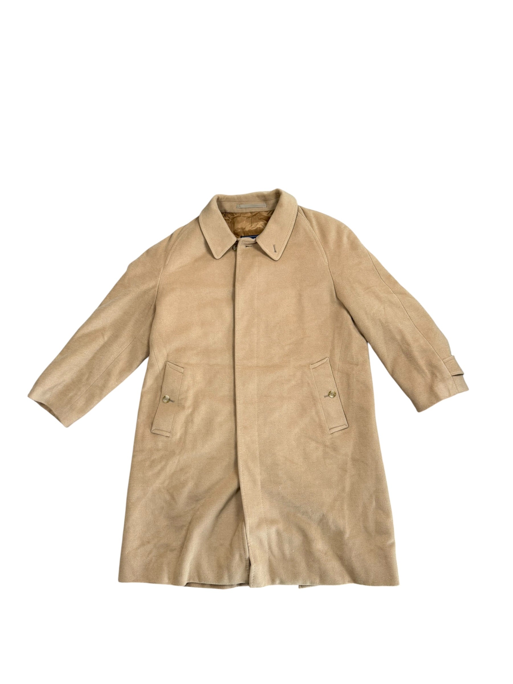Burberry 1990s Cashmere Trench-Coat M Beige