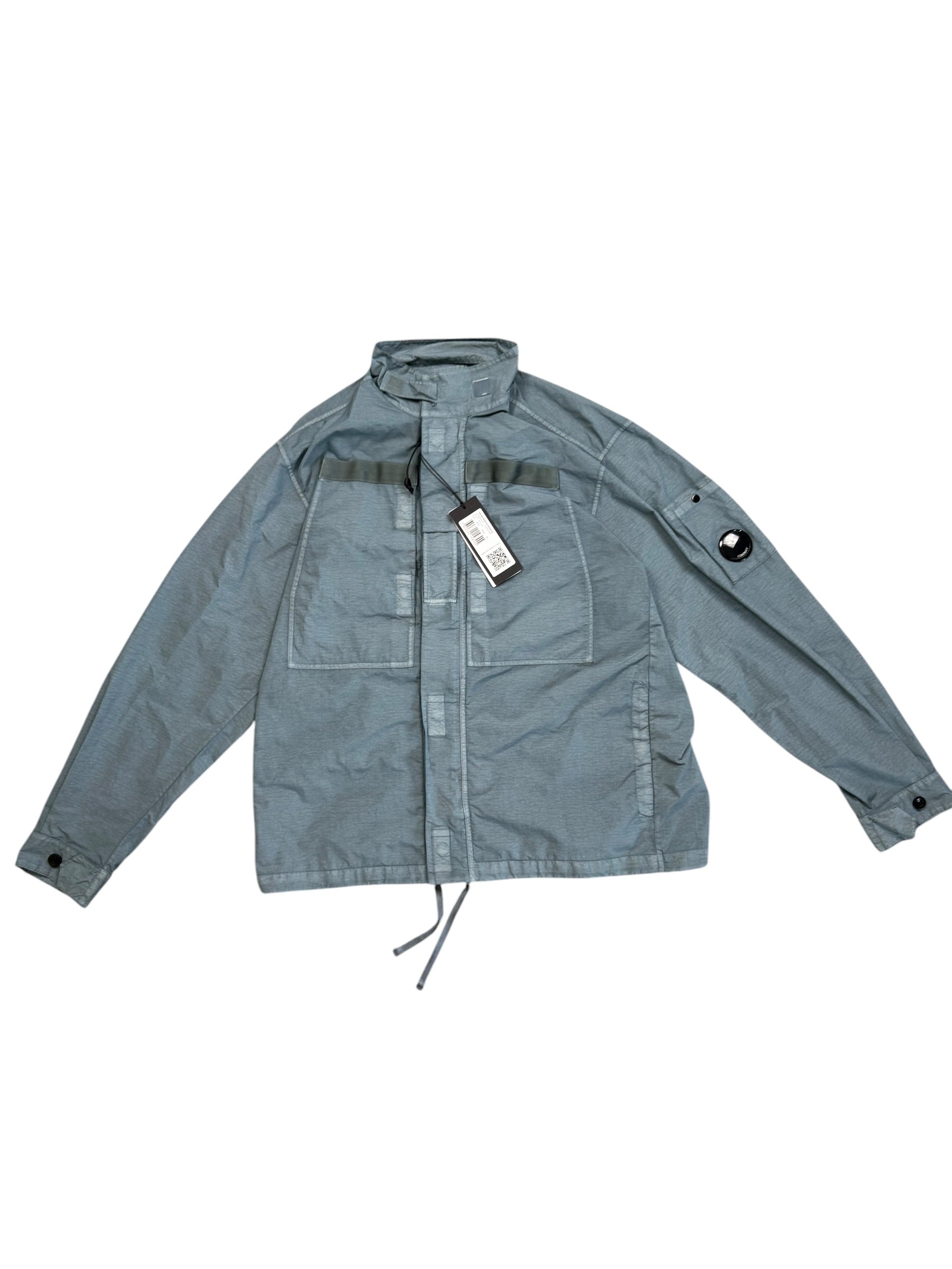 C.P.Company Flatt Nylon Lens Overshirt XL Blue