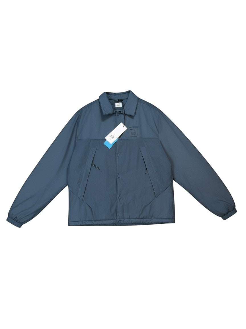 Archive No. 9 blue C.P. Company Metropolis Series bomber jacket made with PERTEX technology, size M.