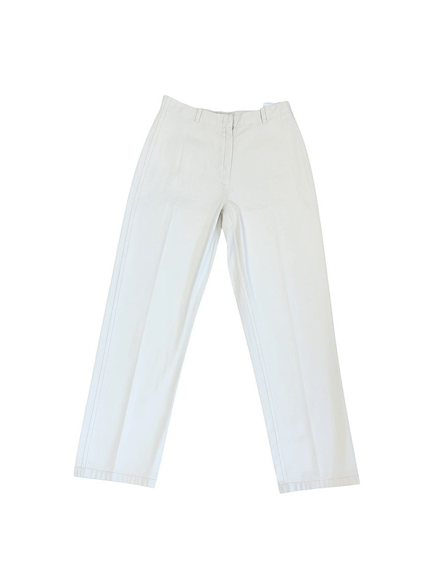 Archive No. 9 vintage 1999 C.P. Company beige trousers, W28, lightweight breathable material, Osti era.