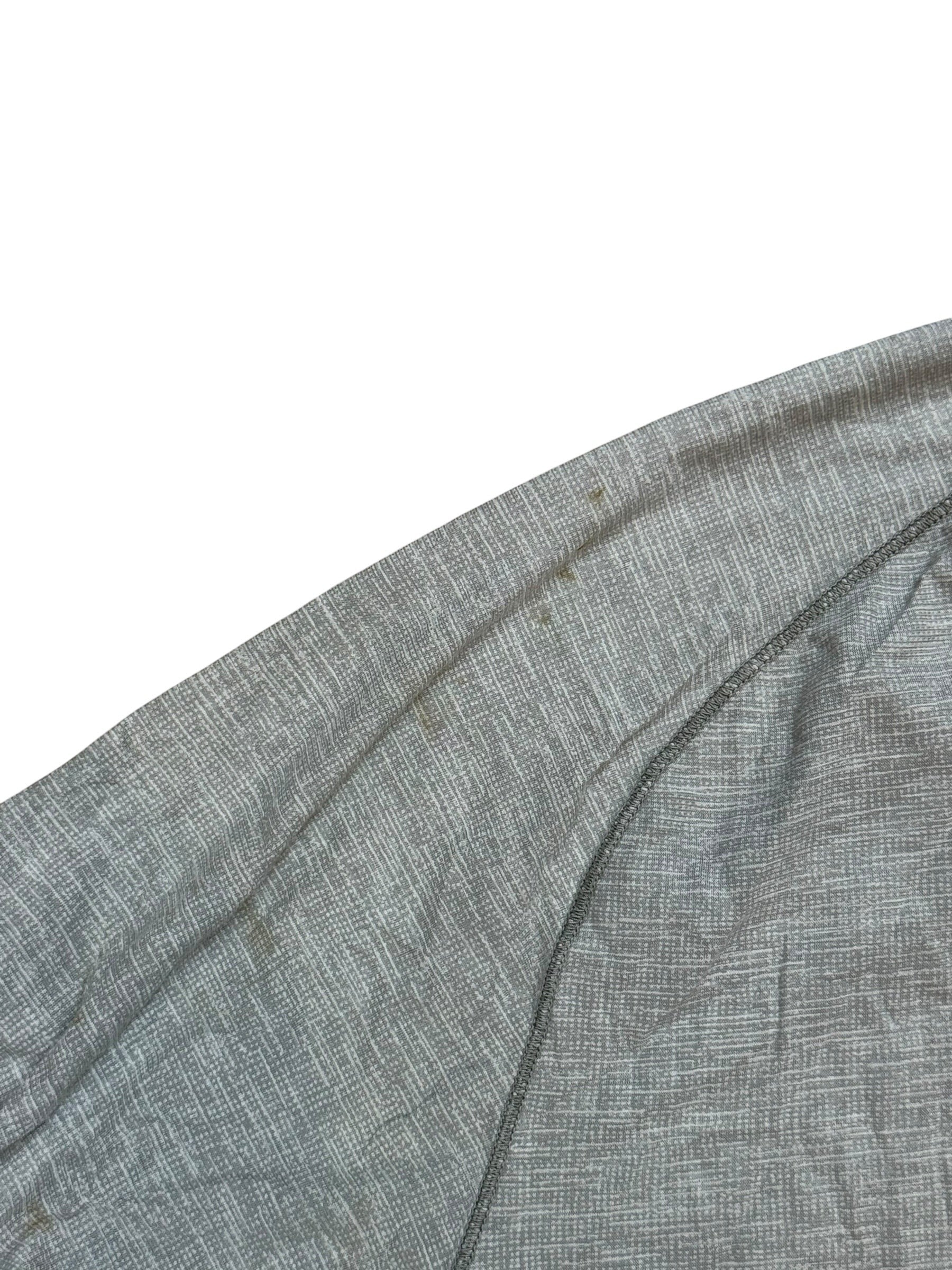 Archive No. 9 grey C.P. Company t-shirt, size XL, with subtle textured pattern and slight fading on the logo.