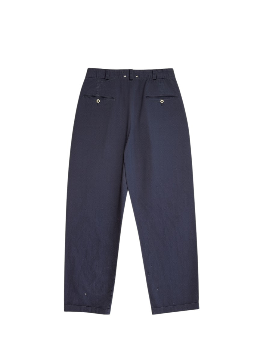 Archive No. 9 vintage 1995 Stone Island navy trousers, W30, straight leg fit, classic design.