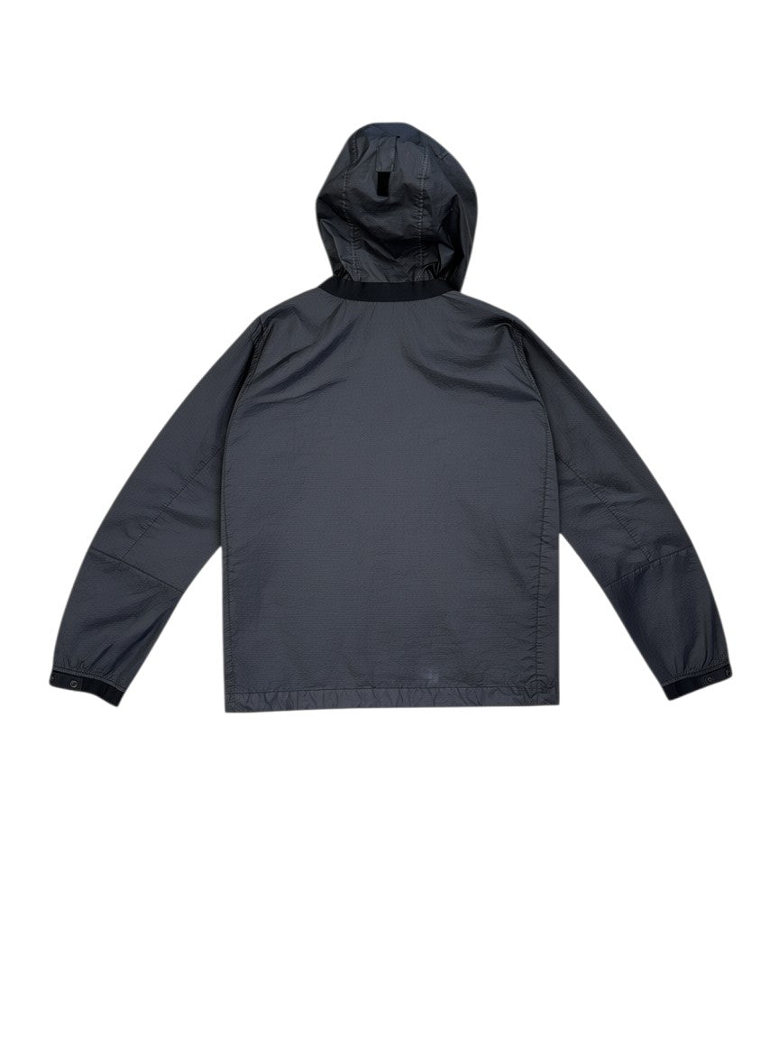 Archive No. 9 Stone Island black Membrana 3L TC waterproof jacket, size M. Lightweight, breathable, regular fit.